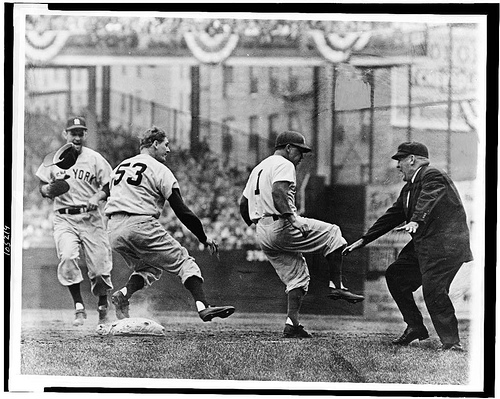 1955 Vintage Brooklyn Dodgers - Baseball World Series - Ebbets