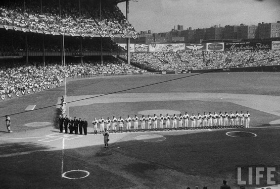 Joe Collins Second Home Run Of Game 1 Of The 1955 World Series