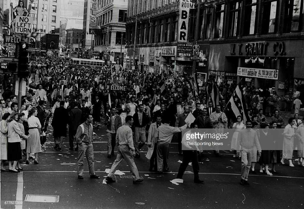 01 Milwaukee Braves parade 1953 