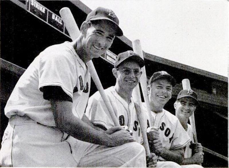 Johnny Pesky Signing Autographs by Bettmann