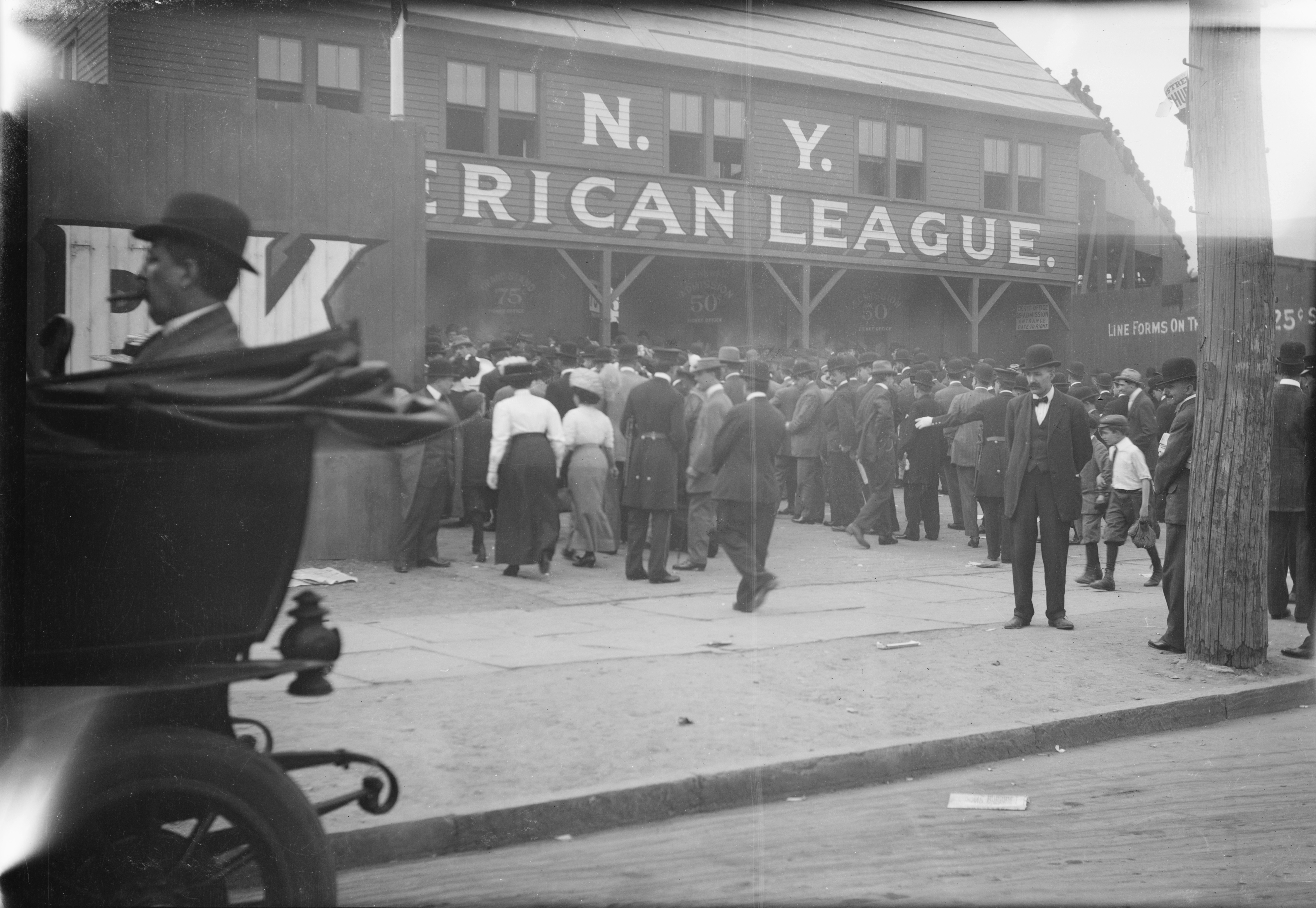 1903 New York Highlanders Colorized by Don Stokes!