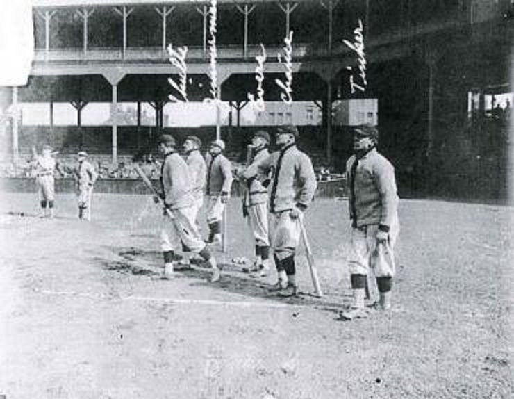 1907 World Series Game (5) full ticket - Series clinching game and the Cubs  first World Series Championship