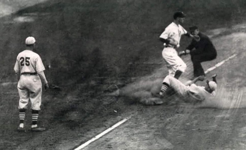 BILL DeLANCEY, 1934 St. Louis Cardinals GAS HOUSE GANG 1974 TCMA, Trimmed