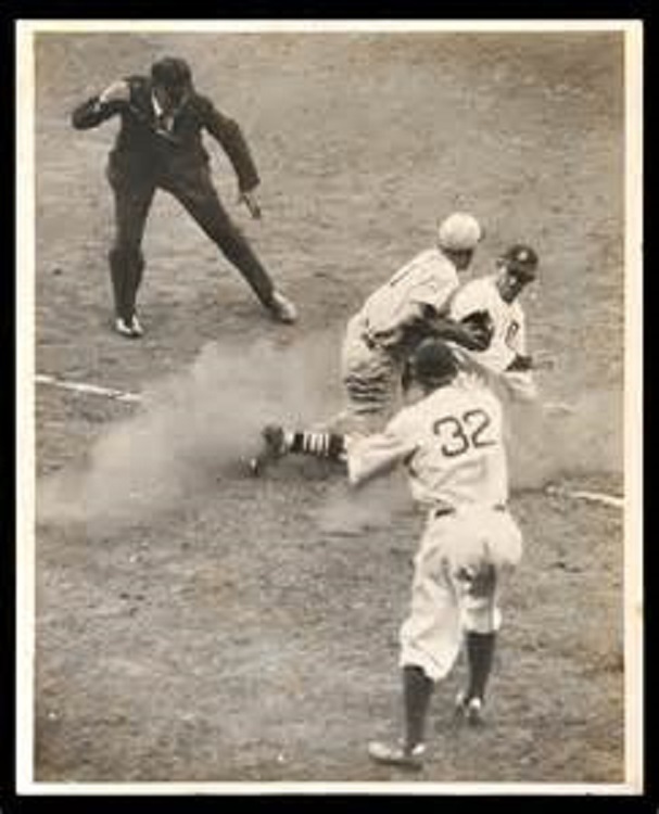 BILL DeLANCEY, 1934 St. Louis Cardinals GAS HOUSE GANG 1974 TCMA, Trimmed