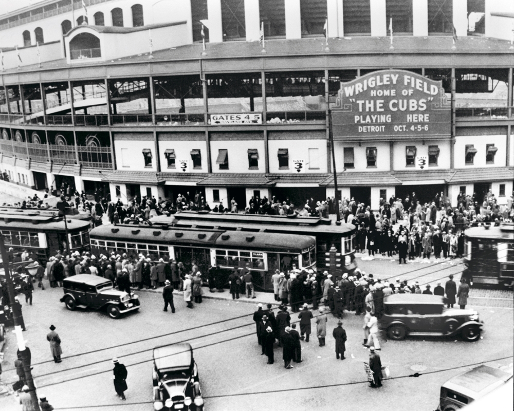 Chicago Cubs Vs Detroit Tigers 1935 World Series Wrigley Field Scoreca –  Fridgedoor