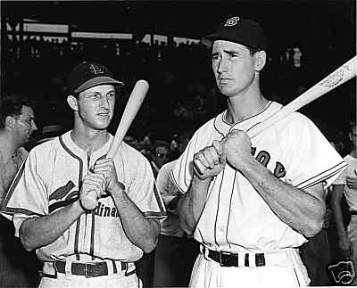 Old-Time Baseball Photos - 1966 Hall-of-Fame Game! In my recent post about  “Granddad” Stan Musial, I came on to this really neat photo of Ted Williams,  Stan Musial, Tony Oliva, and Red