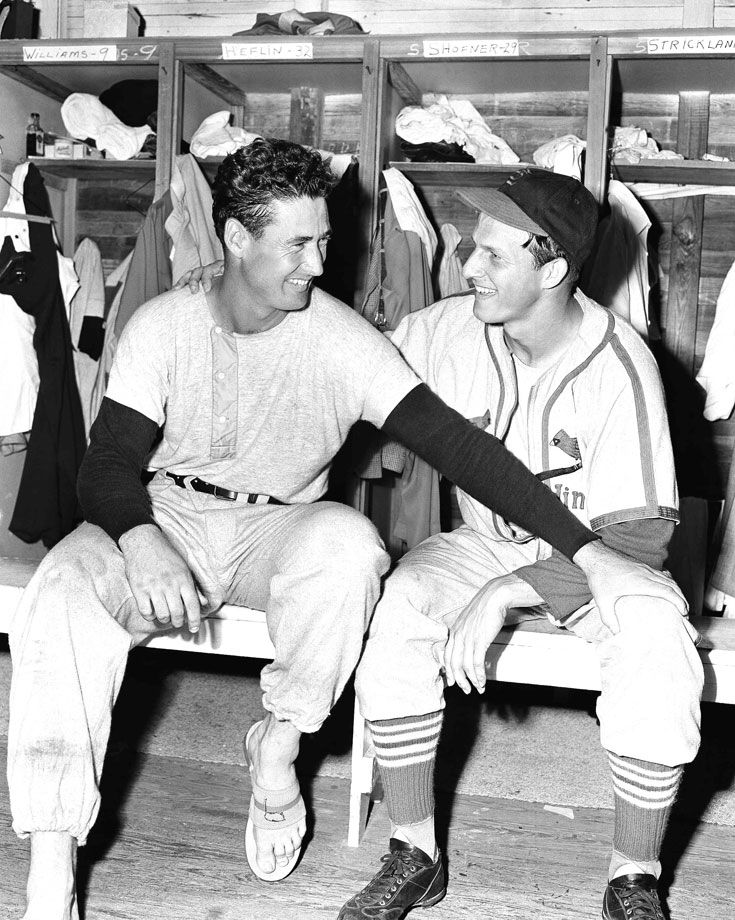 Old-Time Baseball Photos - 1966 Hall-of-Fame Game! In my recent post about  “Granddad” Stan Musial, I came on to this really neat photo of Ted  Williams, Stan Musial, Tony Oliva, and Red