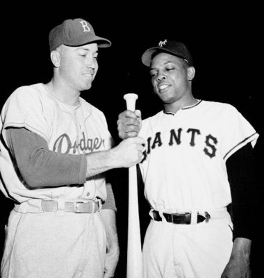 Willie Mays Remembers Mentor Monte Irvin : The Two-Way : NPR