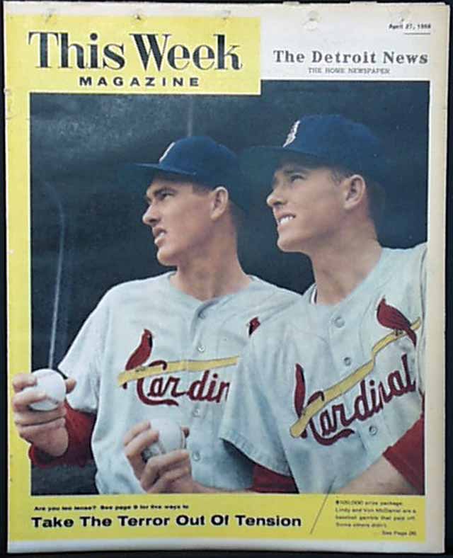 Sold at Auction: 1959 Lindy McDaniel St. Louis Cardinals