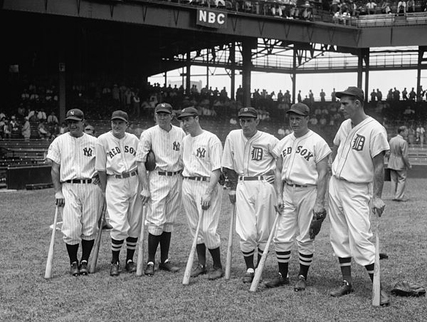 1934 Jimmie Foxx, Lou Gehrig & Arky Vaughan Signed Photograph., Lot  #80030