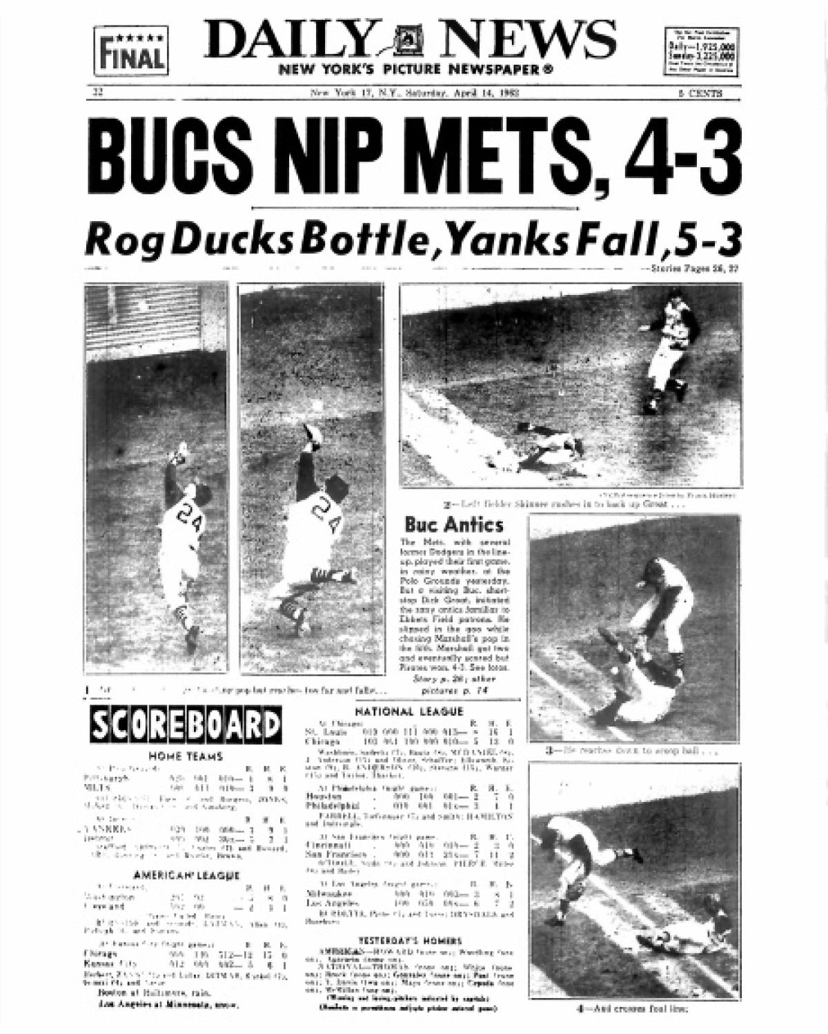 A Year of Futility: The “Amazin' Mets” First Year, 1962