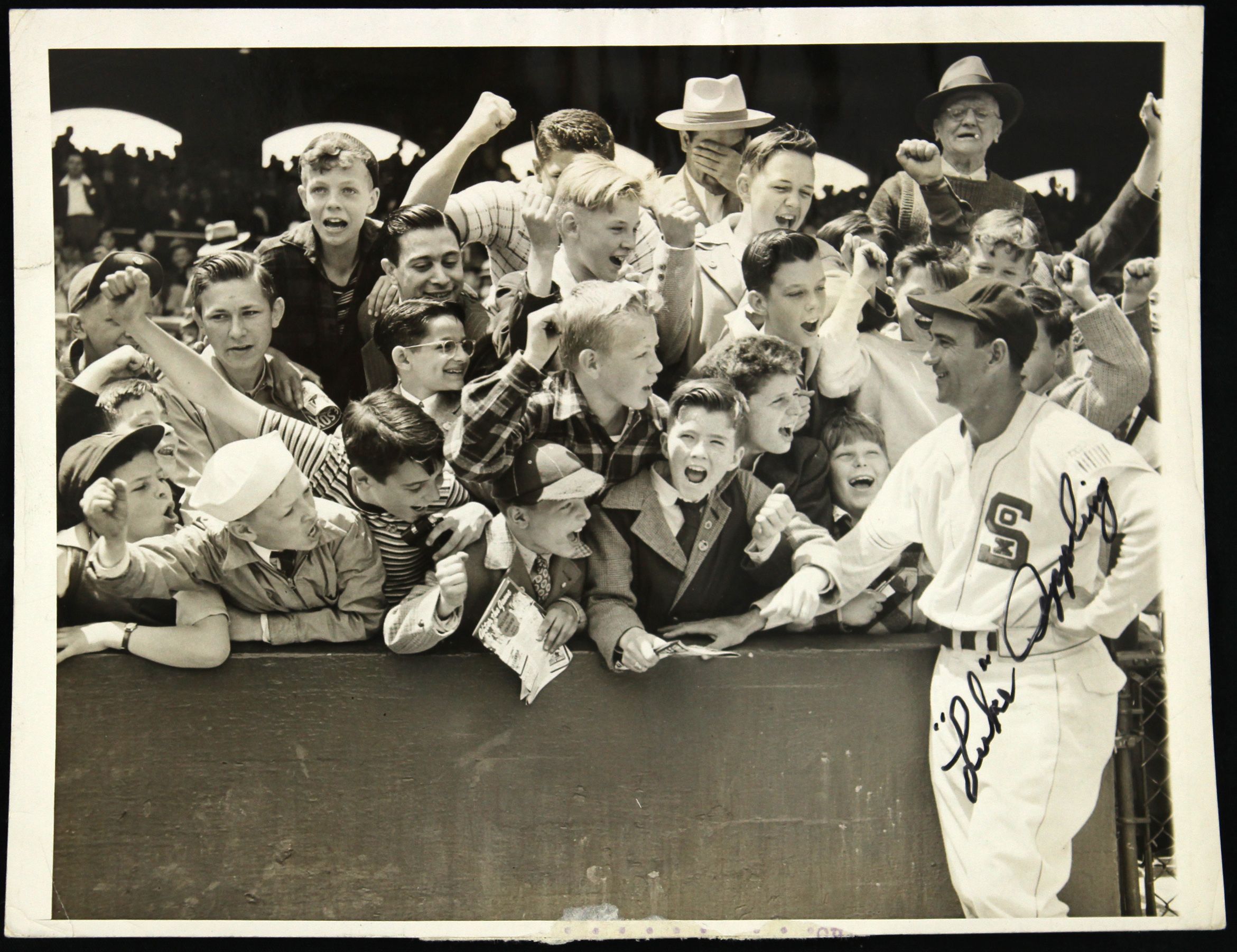 And They Said It Couldn't Be Done! 75-Year Old Luke Appling Hits A Home  Run!