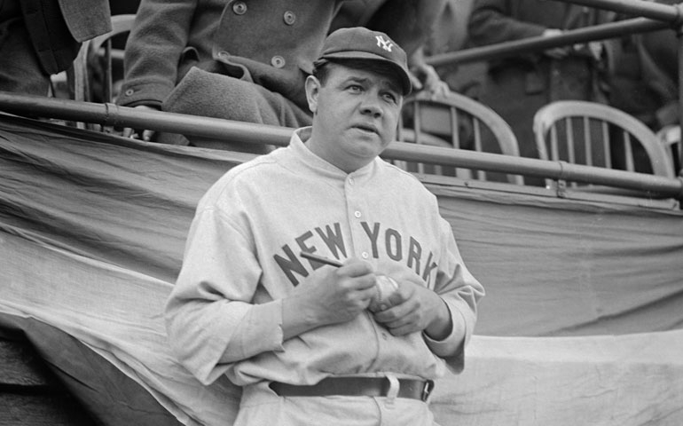 Lot Detail - 1935 Babe Ruth Bill McKechnie Boston Braves The