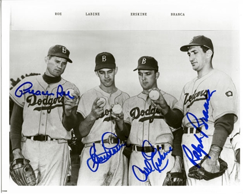 1952: Pee Wee Reese, Jackie Robinson, and Preacher Roe