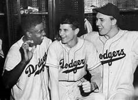 1952: Pee Wee Reese, Jackie Robinson, and Preacher Roe