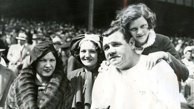 Babe Ruth and Kids, 1935  Baseball History Comes Alive!