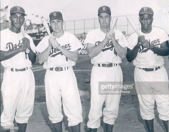 1956 Jim Gilliam Brooklyn Dodgers Game Worn Jersey