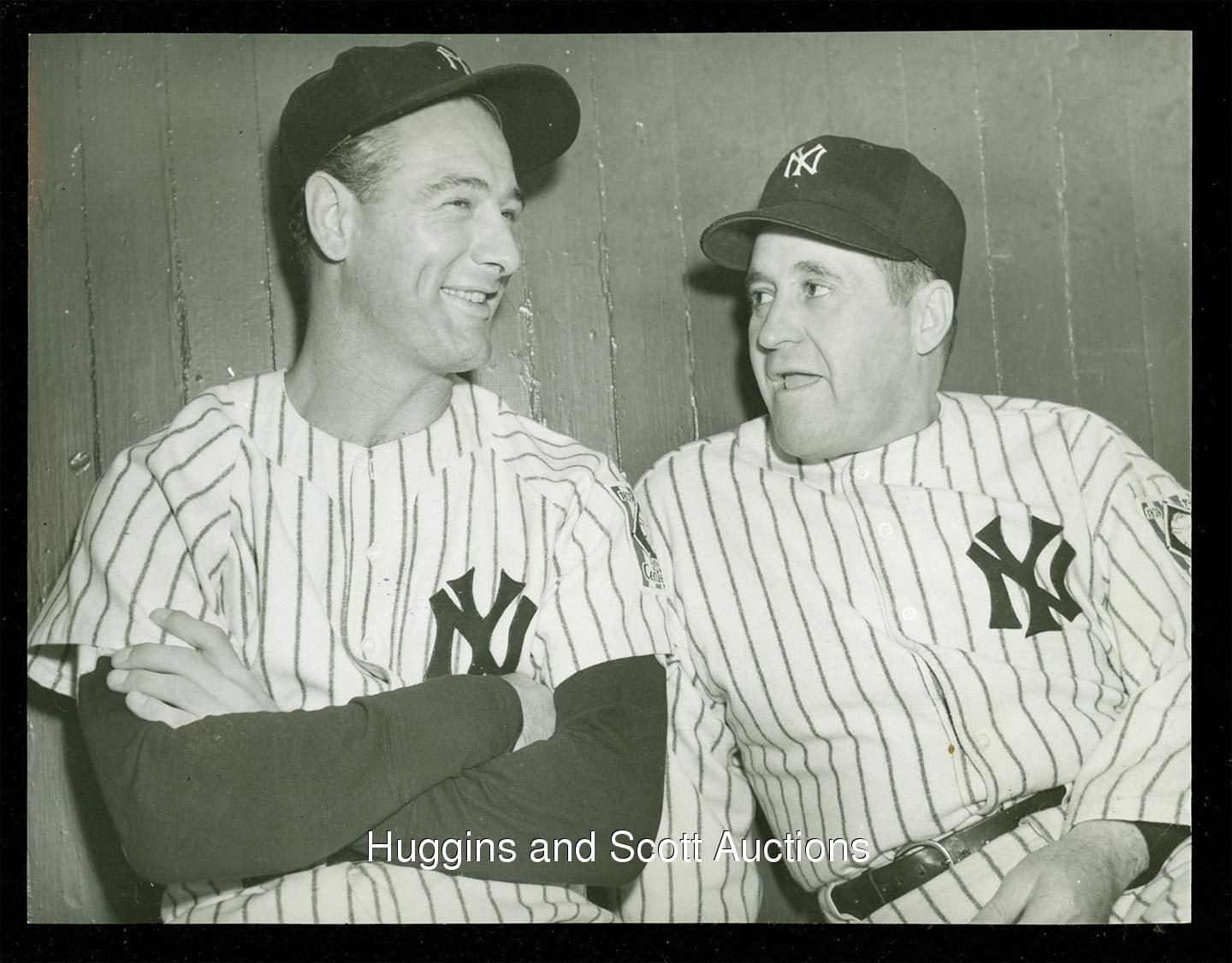 Lou Gehrig, Joe McCarthy & Babe Ruth At Spring Training 1931