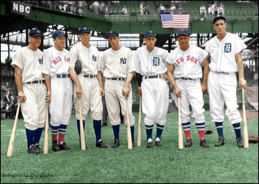 Don Stokes Old-Time Baseball Colorizations - Eight years ago I did