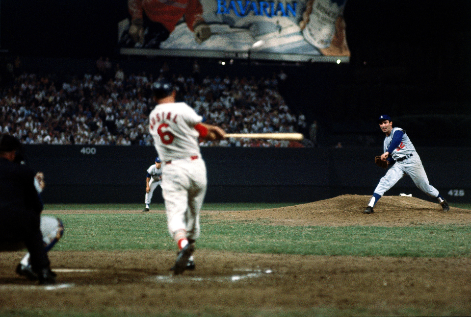 Attention, now pitching for the Cardinals _ Stan Musial