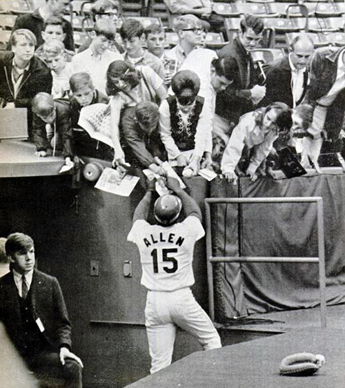 Dick Allen Hall of Fame: Familiar Faces / Strange Places: Mark