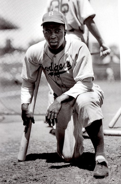 Brooklyn Dodgers Jackie Robinson And Roy Campanella Together in 1948. 8x10  Photo Picture mf at 's Sports Collectibles Store