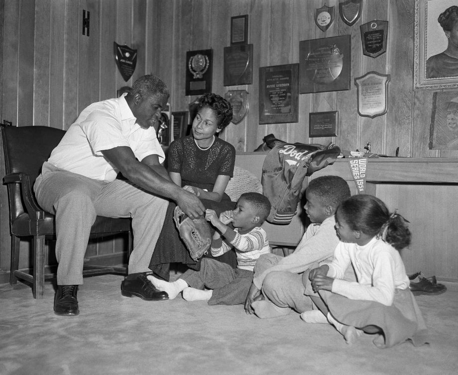 Ernie Banks, Larry Doby, Matty Brescia, Jackie Robinson, Martin's Stadium,  Memphis, TN