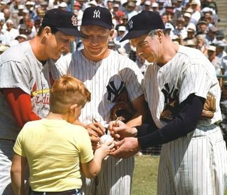 New York Yankees Mickey Mantle The Mick Thank You For The Memories