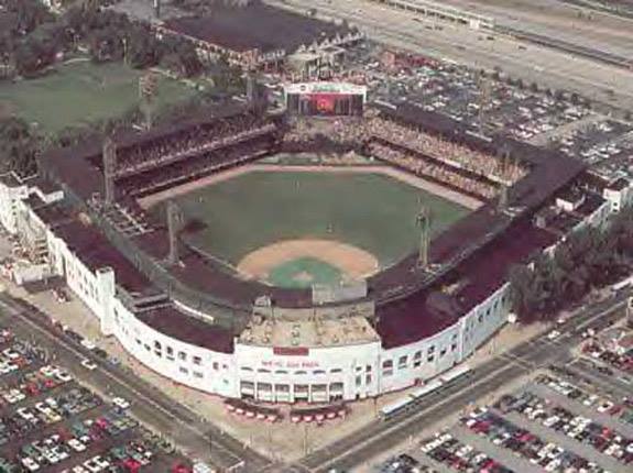 Facade Of A Stadium, Old Comiskey Park Women's T-Shirt by