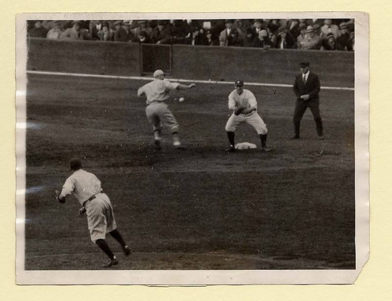 Lot Detail - 1927 World Series Program From Game 3 – A Babe Ruth