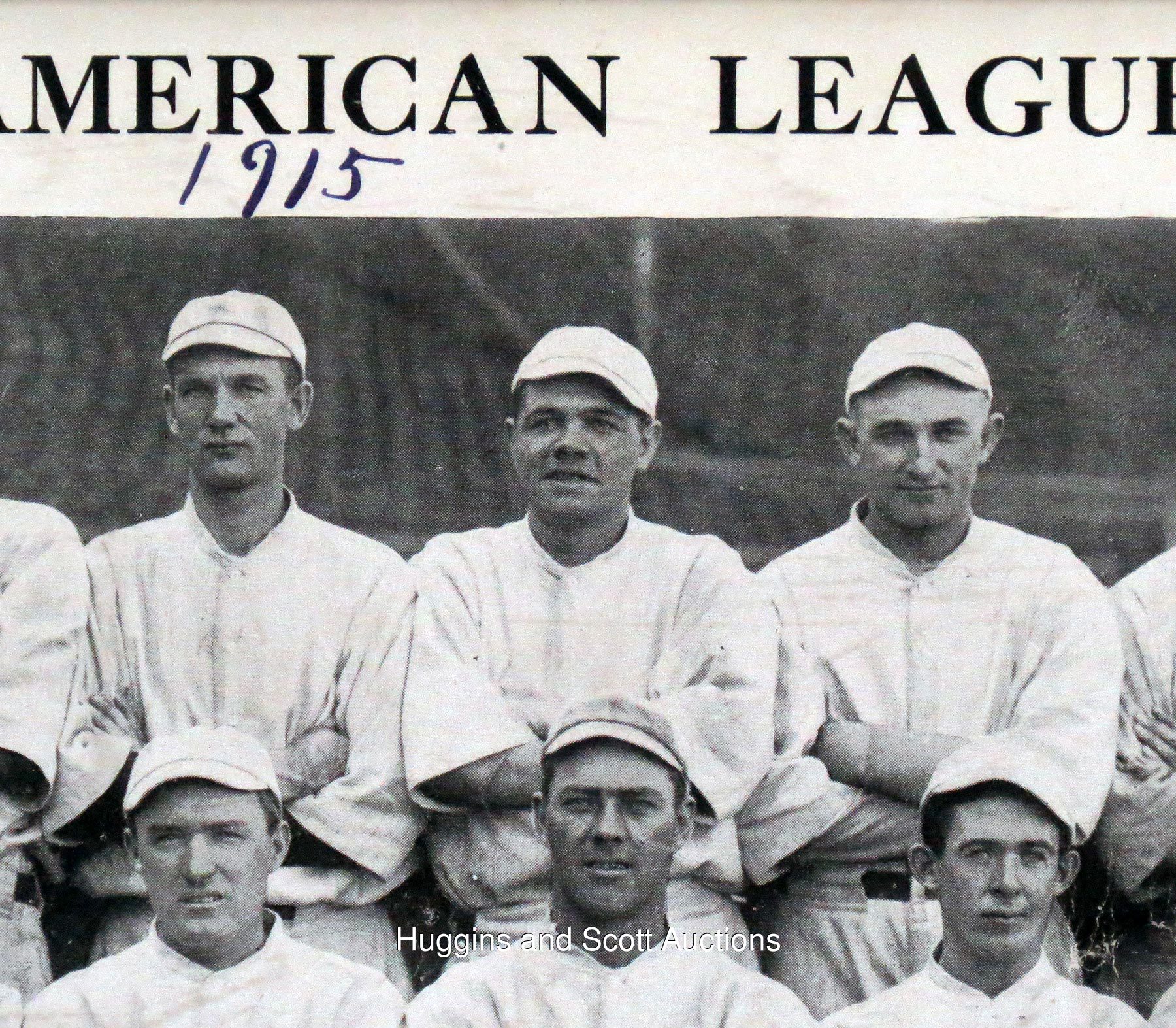 1915 BOSTON RED SOX