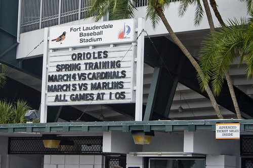 Guest Post: Spring Training at Fort Lauderdale Stadium