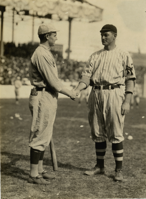 Historical Photo Archive - Shoeless Joe Jackson & Bill Carrigan