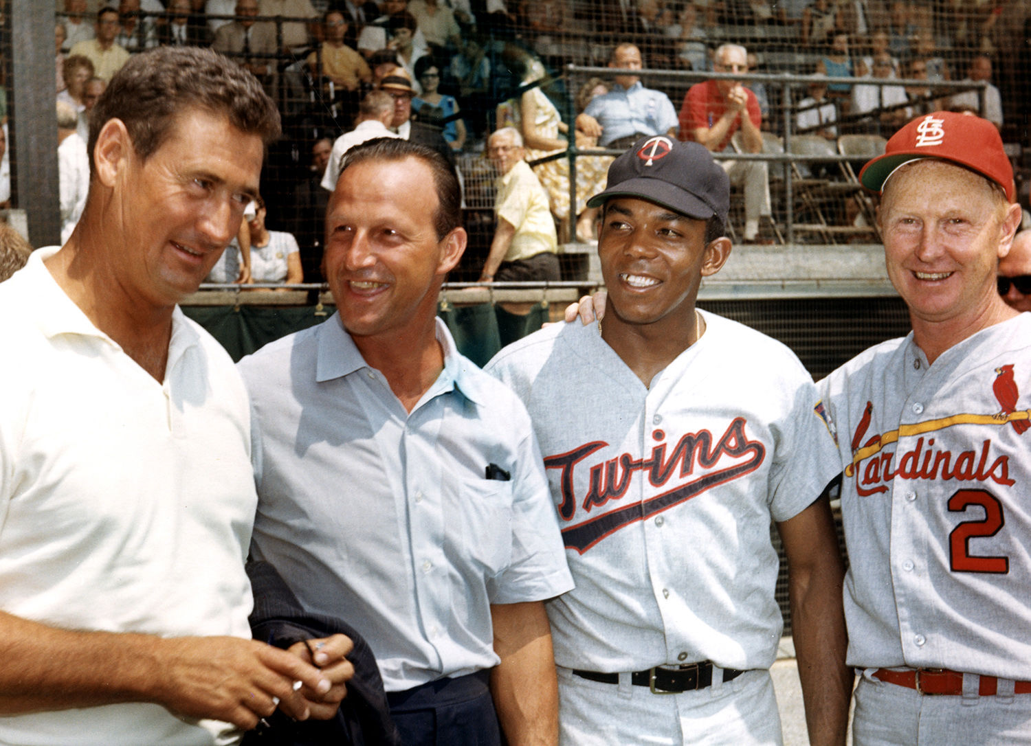 Rod Carew Tony Oliva reunite at Spring Training