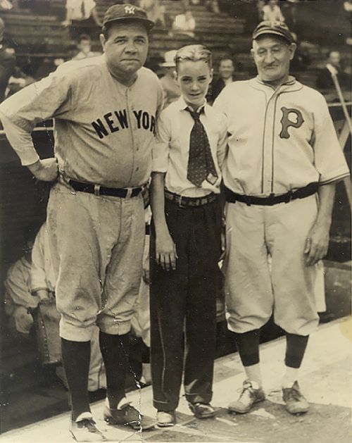 Honus Wagner's coaching uniform, 1938, After his illustriou…