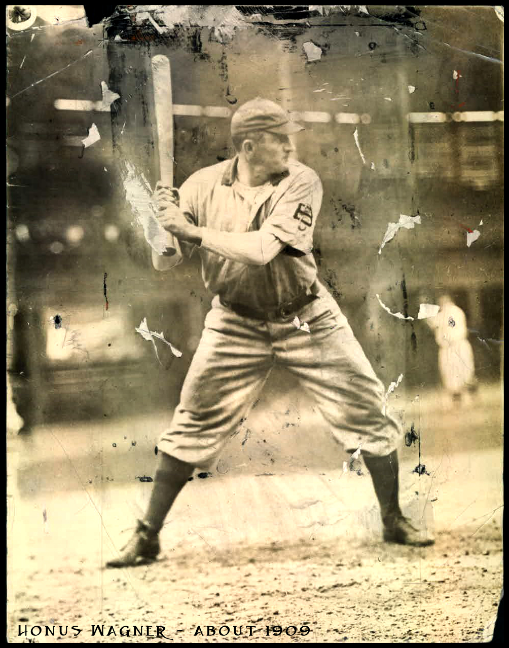 Honus Wagner's coaching uniform, 1938, After his illustriou…