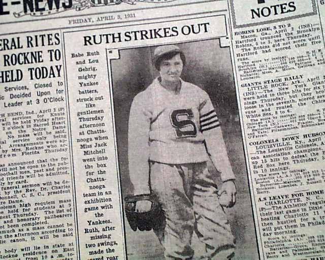 ⚾ J. Daniel ⚾ on X: 2/26/35 The #Yankees release Babe Ruth. Ruth signs  with the Boston #Braves where he hits the final 6 HRs of his career.   / X