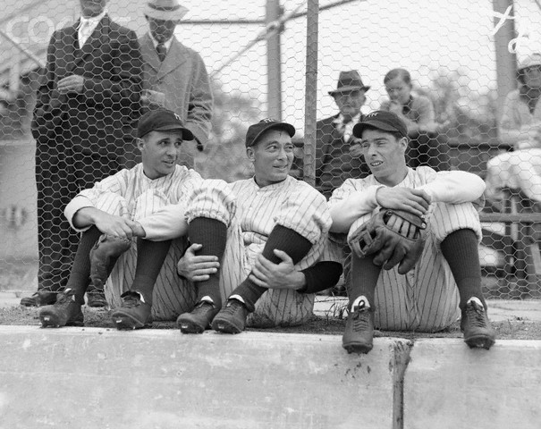 Joe DiMaggio Makes His First Appearance in a Yankee Uniform!