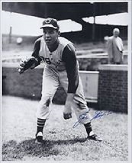 This is the old left-hander, rounding third and heading for home. - Joe  Nuxhall