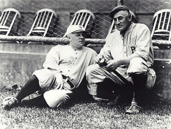 John McGraw and Philadelphia Athletics player, Columbia Av…