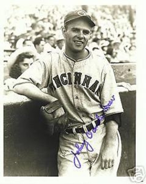 Bob Feller Johnny Vander Meer Signed 8x10 Photograph 