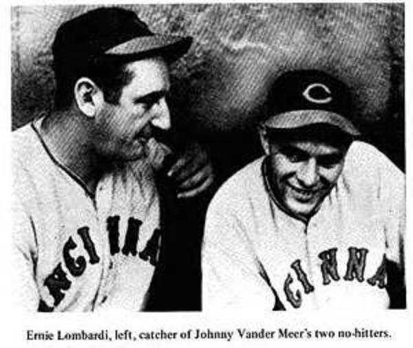 1938 Cincinnati Reds, No. 57 Johnny Vander Meer – Oldtime Baseball