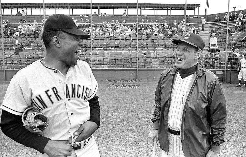 New York Giants Willie Mays, Loraine Day Durocher And Sports Illustrated  Cover by Sports Illustrated