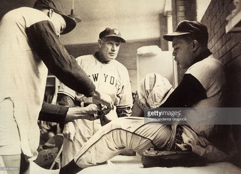 New York Giants Willie Mays, Loraine Day Durocher And Sports