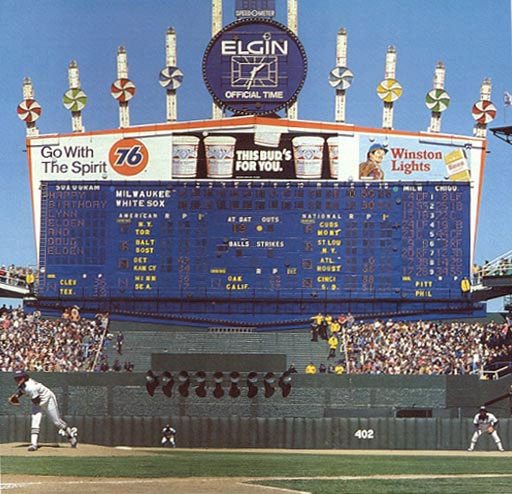 PHOTO: US Cellular Field, possibly about to kill and eat Comiskey Park 