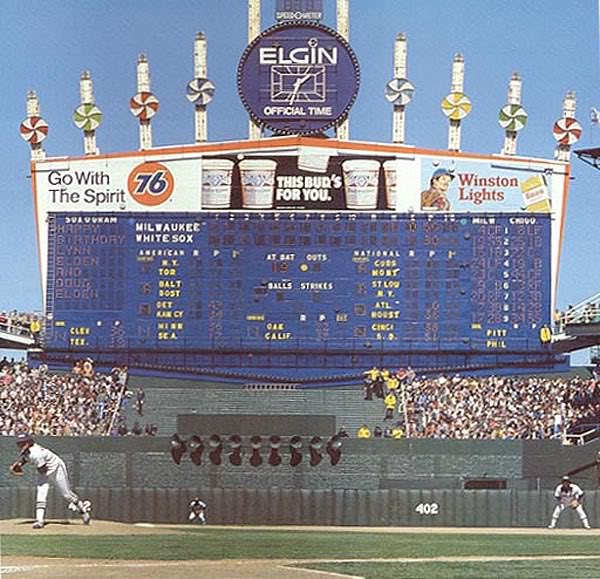 1990 MLB Chicago White Sox program / Comiskey Park final game