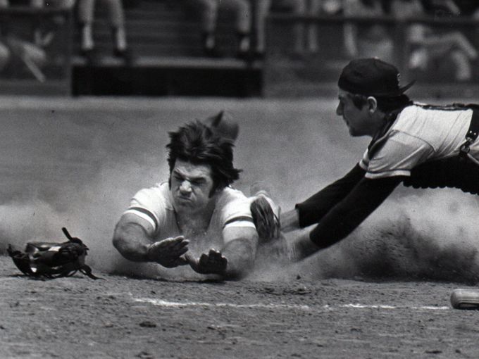 Pete Rose Steps to the Plate for the First Time, April 8, 1963