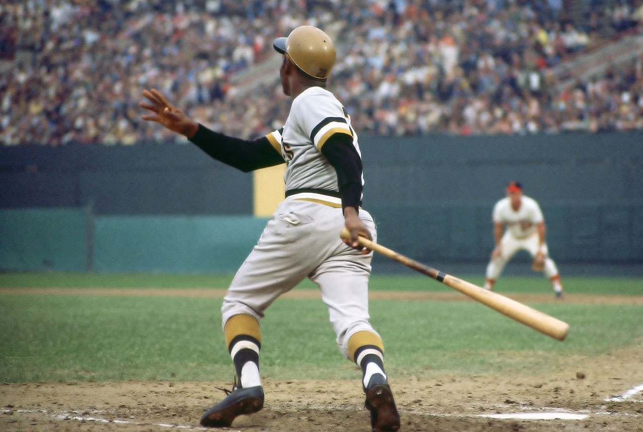 1971 World Series Game 6 Clemente throw 