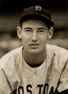 Baseball Legend Ted Williams Posing by Bettmann