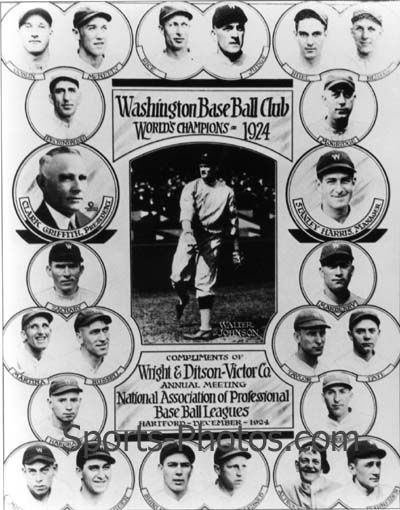 This Date in Washington Senators History – 1924 World Series flag